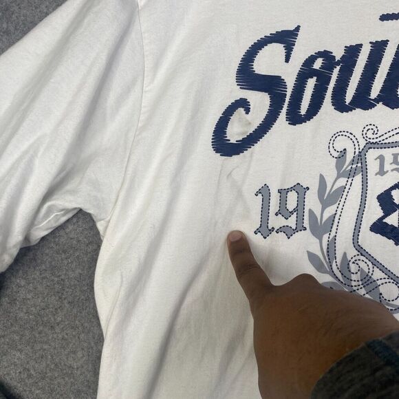Vintage Southpole Y2K Skater Grunge Layer Long Sleeve Thermal Tee Sz L Hang Tag - Picture 3 of 9